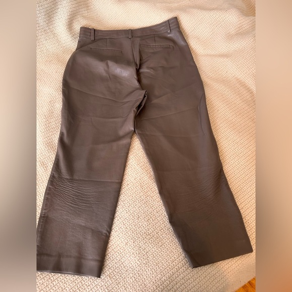 Babaton cropped vegan leather pant - Picture 4 of 12